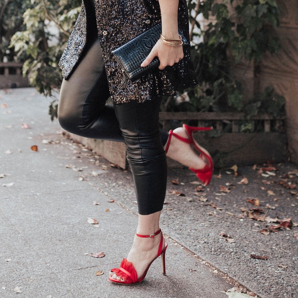[Halogen x Atlantic-Pacific] Angelle Ruffle Sandals